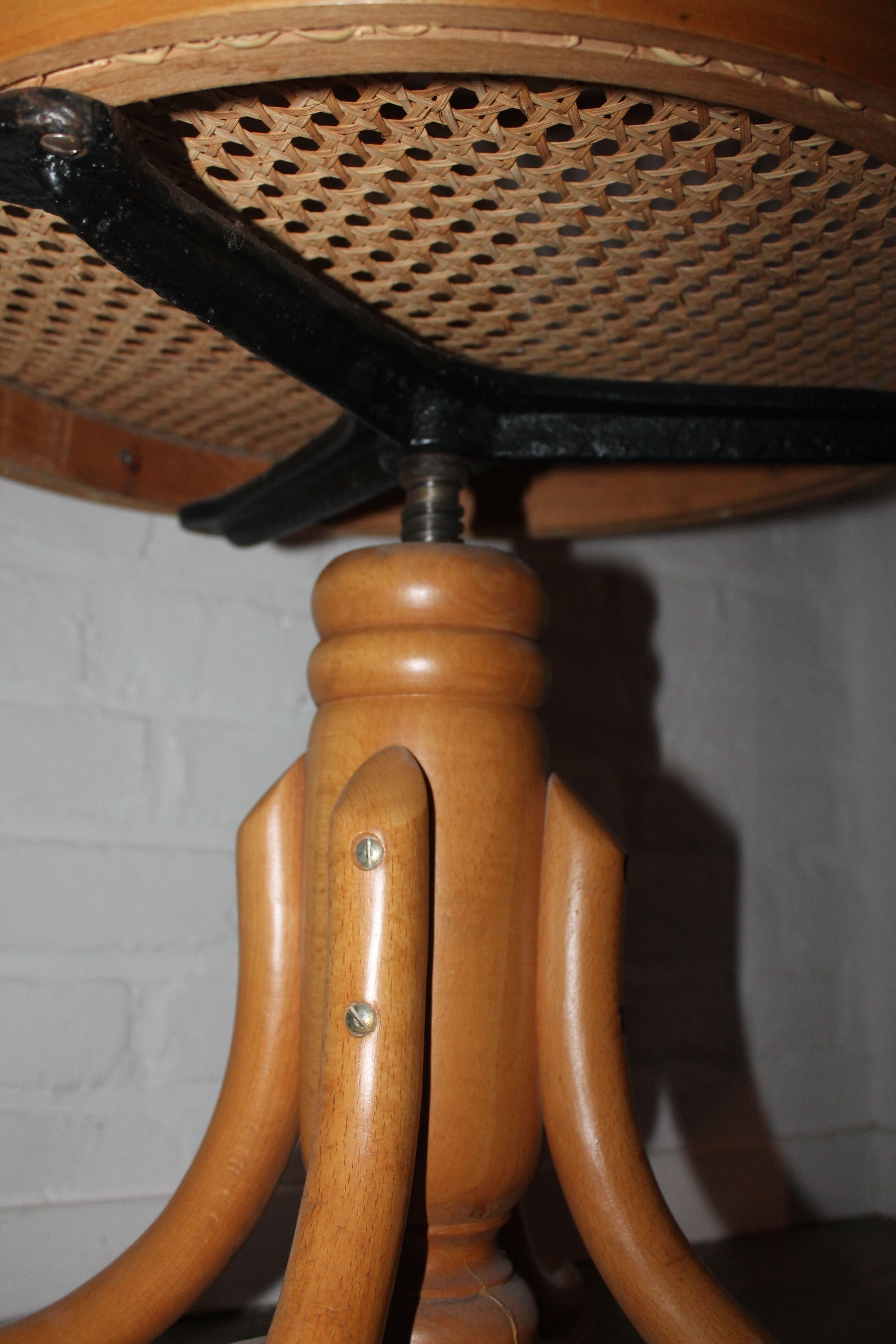 Fauteuil pivotant Thonet début 1900