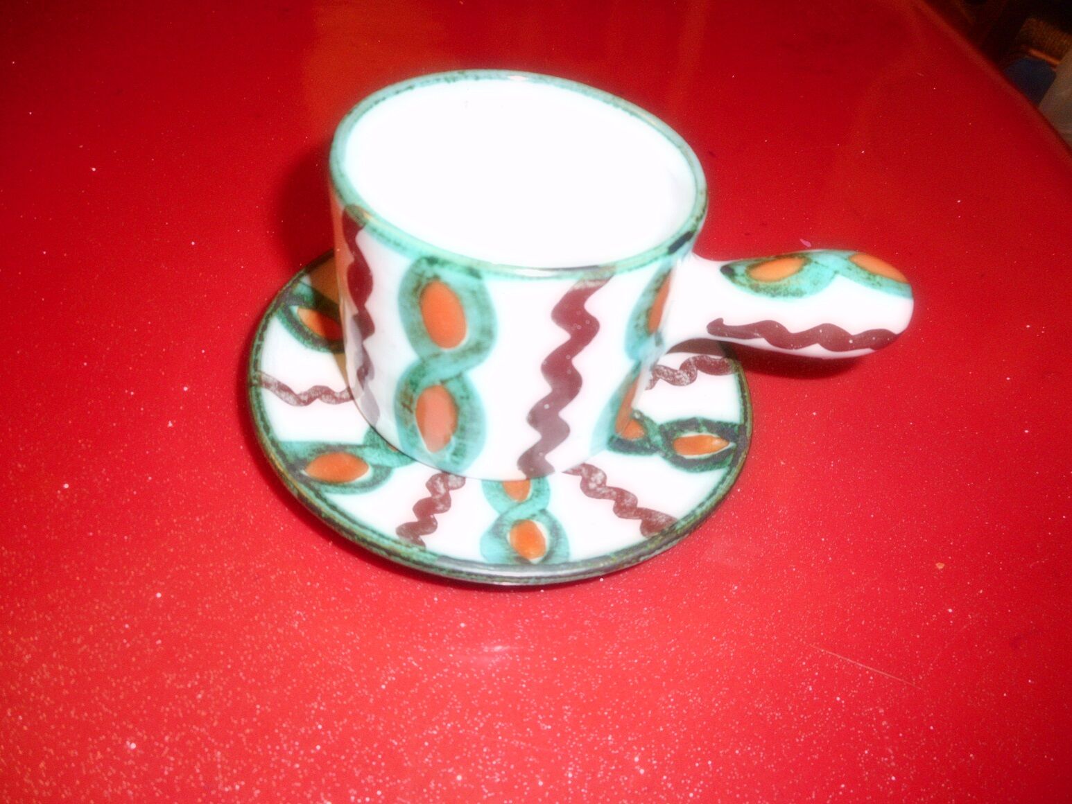 Cup and under cup Vallauris A. Fazio