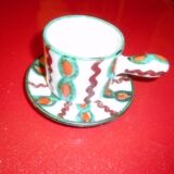 Cup and under cup Vallauris A. Fazio
