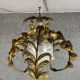 Gilded brass chandelier from the 1920s-1930s