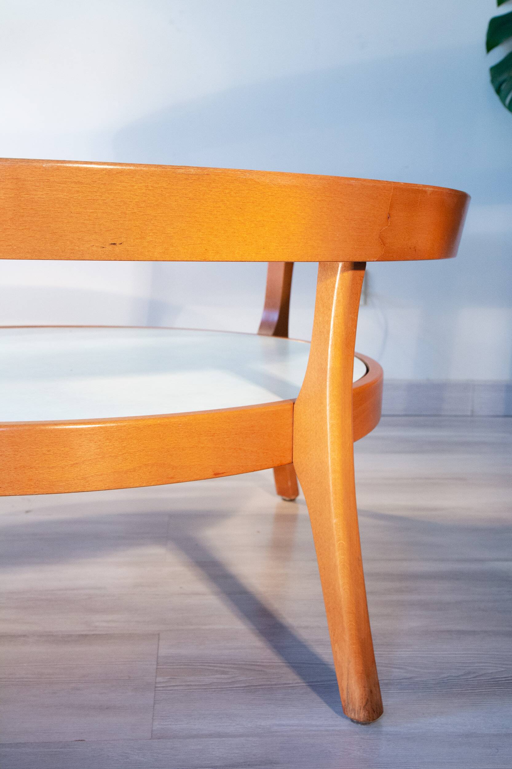 Baumann coffee table designed by Pagnon Pelhaître, 1990