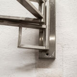 Steel Wall Lamp by Goffredo Reggiani for Reggiani, Italy, 1970s