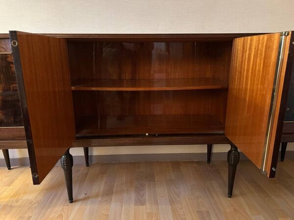 Buffet type Louis 16 bois et placage acajou