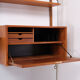 Large Poul Cadovius Royal wall system 1950s Denmark