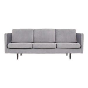 Canapé ALTA argent velour, design
