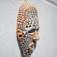 Kuba African ceramic mask, pottery, wall decoration, collection, 50/60's