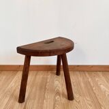 Wooden tripod stool