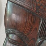 Sculptures profils afrique en ébène