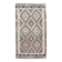 5x9 Kilim Anatolian Carpet, Handwoven Wool Rug, Blue Details Rug, 154x275Cm