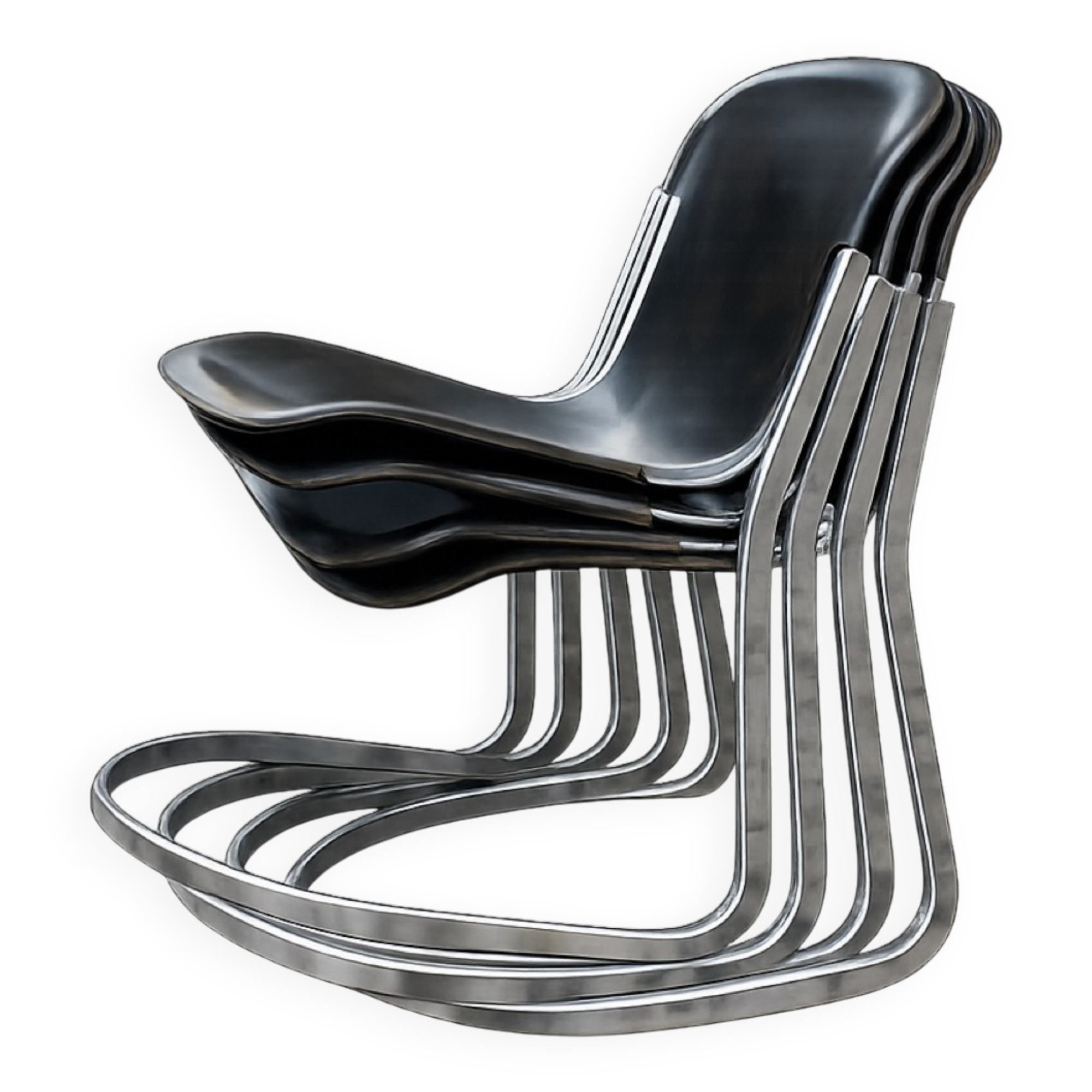 Dining chairs by Willy Rizzo