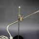 Adjustable Black Bakelite Industrial Table Lamp / Czechoslovakia, 1970s