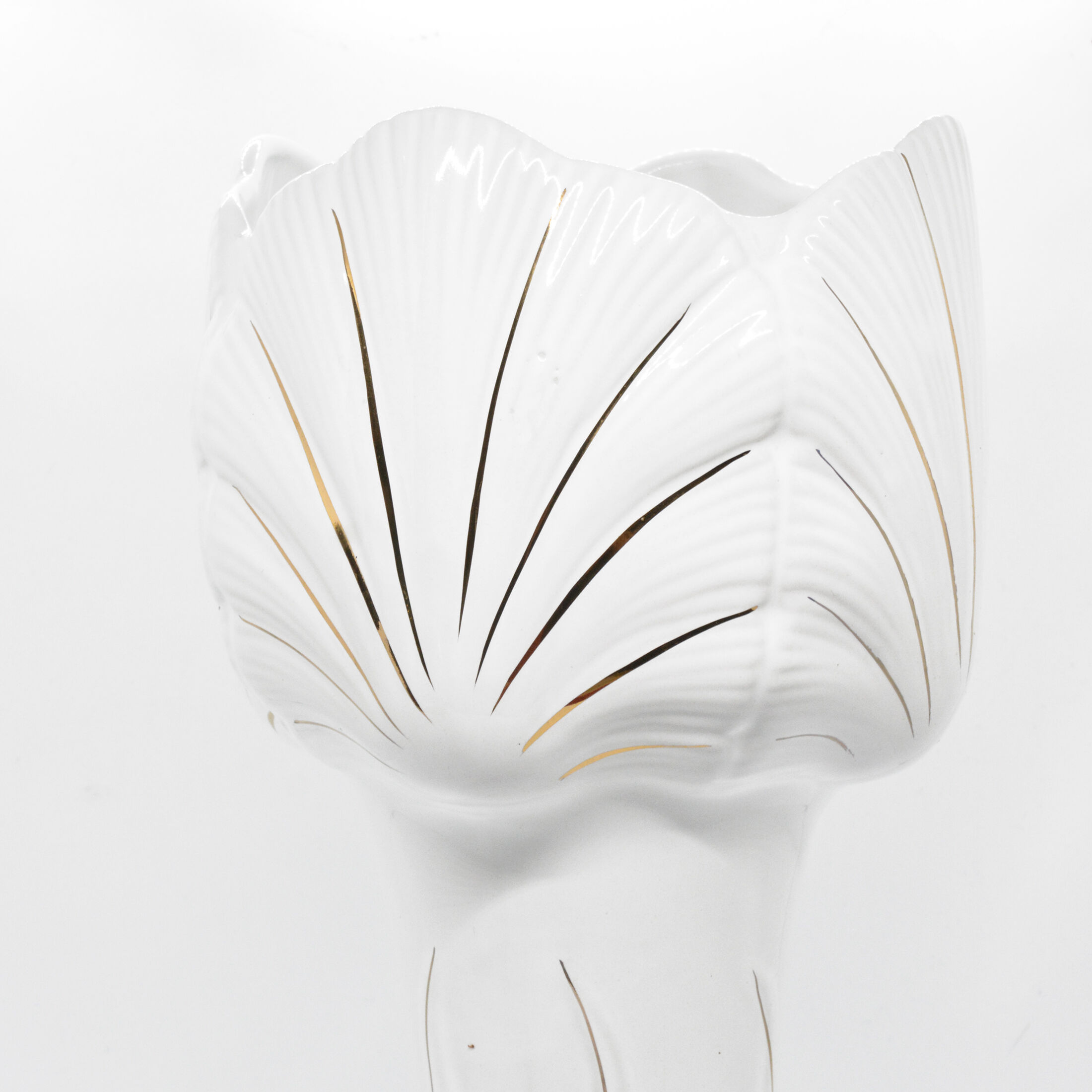 1970s porcelain vase or pot, Bogucice, Poland