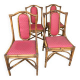 4 rattan chairs