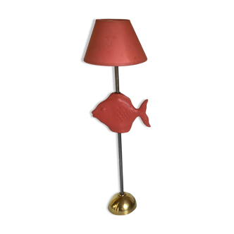 Lampe poisson rouge Kostka