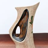 Vintage Vallauris Vase Atelier Tess - Handcrafted Thistle Decor