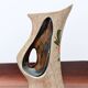 Vase Vintage Vallauris Atelier Tess - Décor Chardon Fait Main