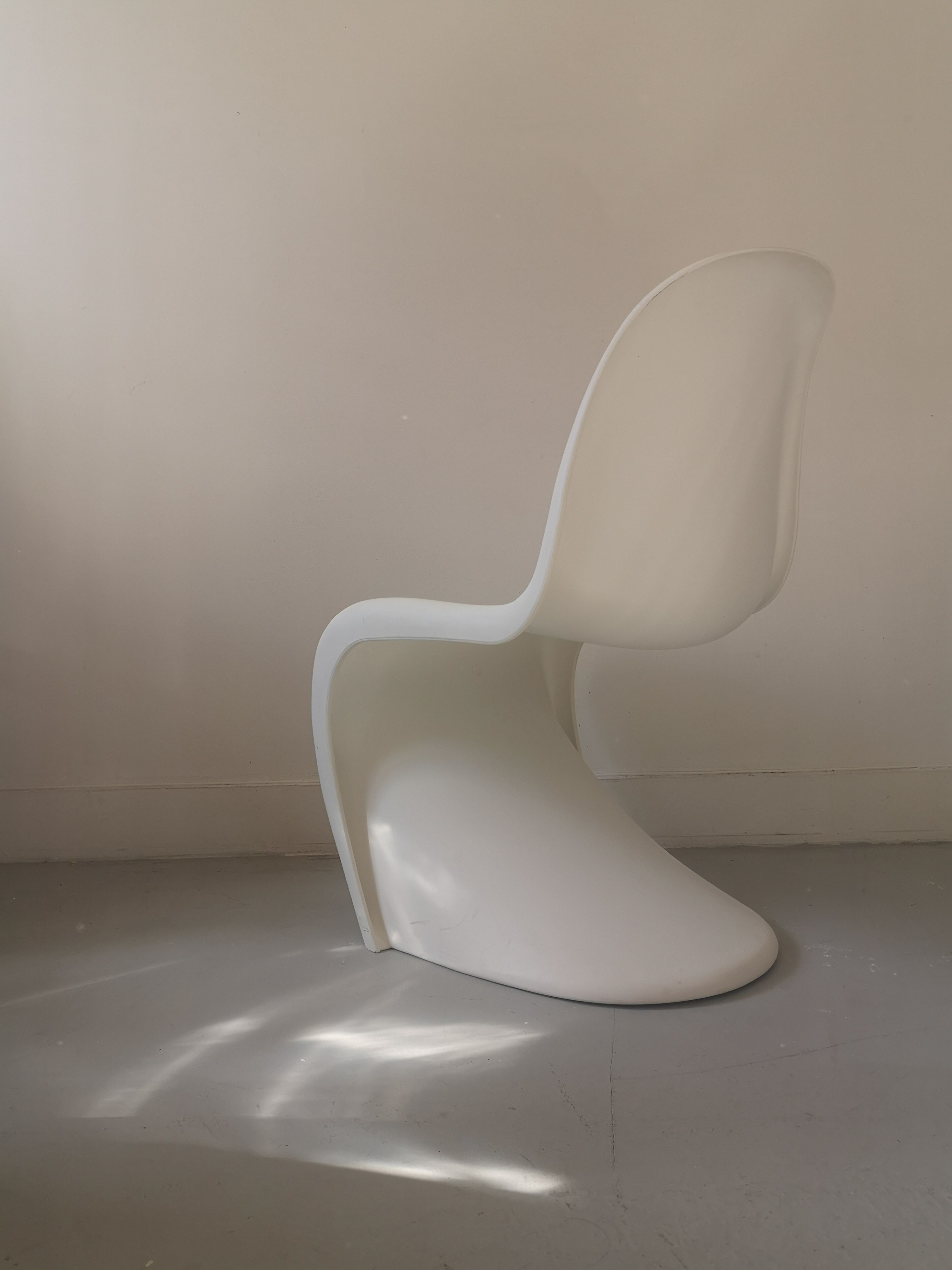 Chaise de Verner Panton édition vitra 1960