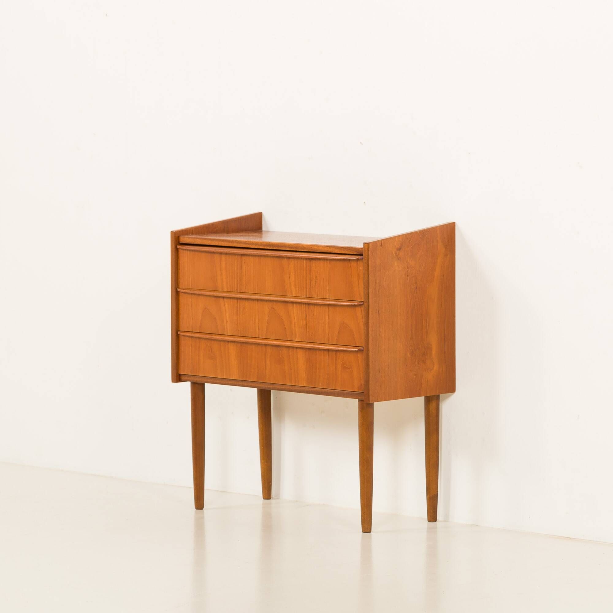 Small Danish teak dresser or a nightstand, 1960s