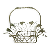 Vintage 60s metal basket