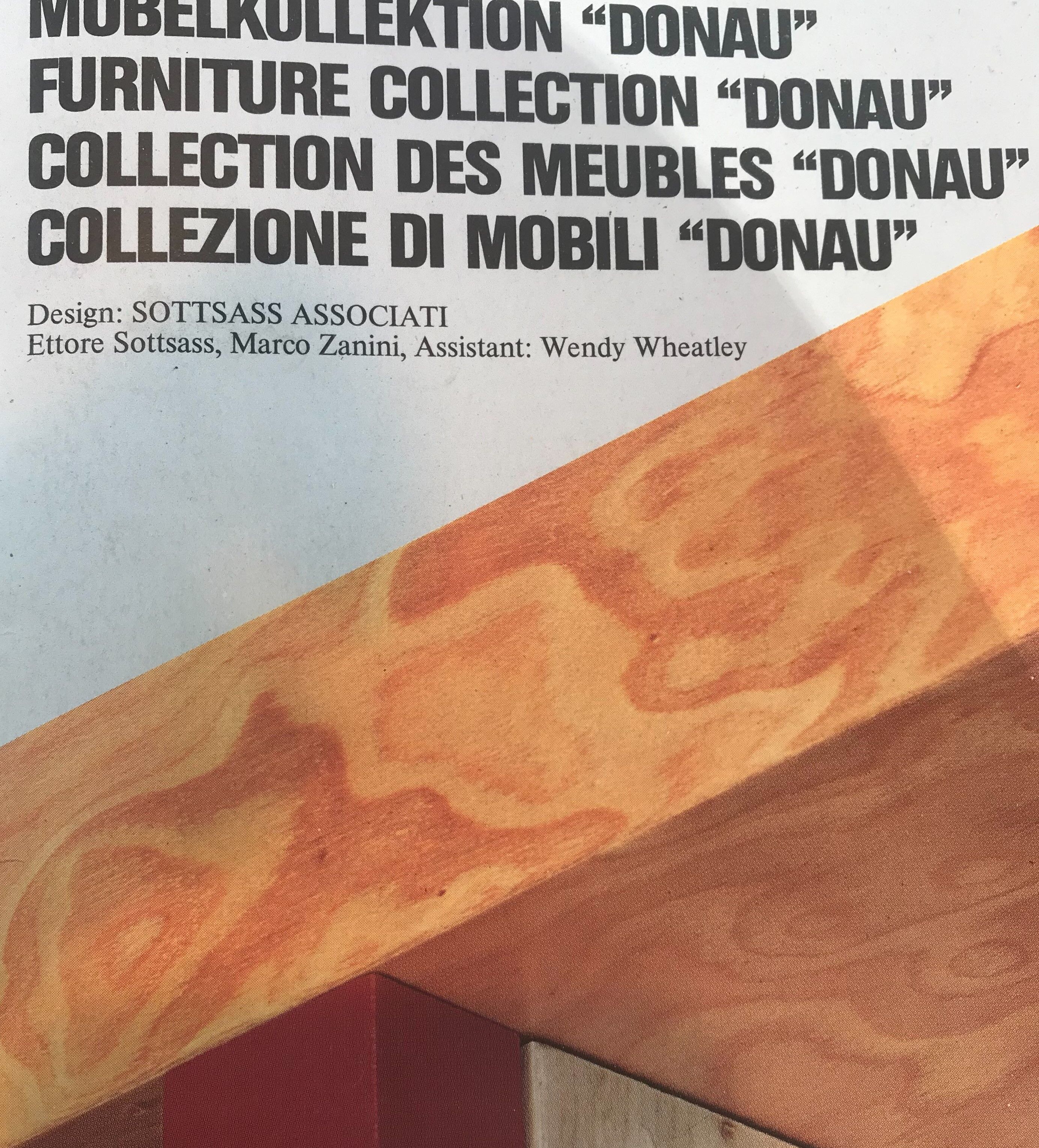 Donau Cabinet by Ettore Sottsass and Marco Zanini for Leitner, 1986