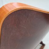 1950s, Danish theater armchairs, furniture velour, original condition.