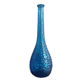 Empoli carafe in turquoise blue glass