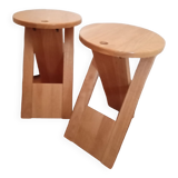 Pair of Suzy stools by Adrian Reed