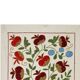 Vintage Turkish rug hand-knotted 50x95cm