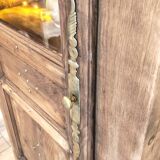 DELPHINE - Solid wood bonnetière wardrobe