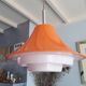 Vintage orange plastic suspension 1980 Lakro
