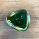 Cendrier Sommerso en verre de Murano en forme de diamant de Flavio Poli pour Seguso