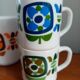 Mobil Mugs and Pitcher