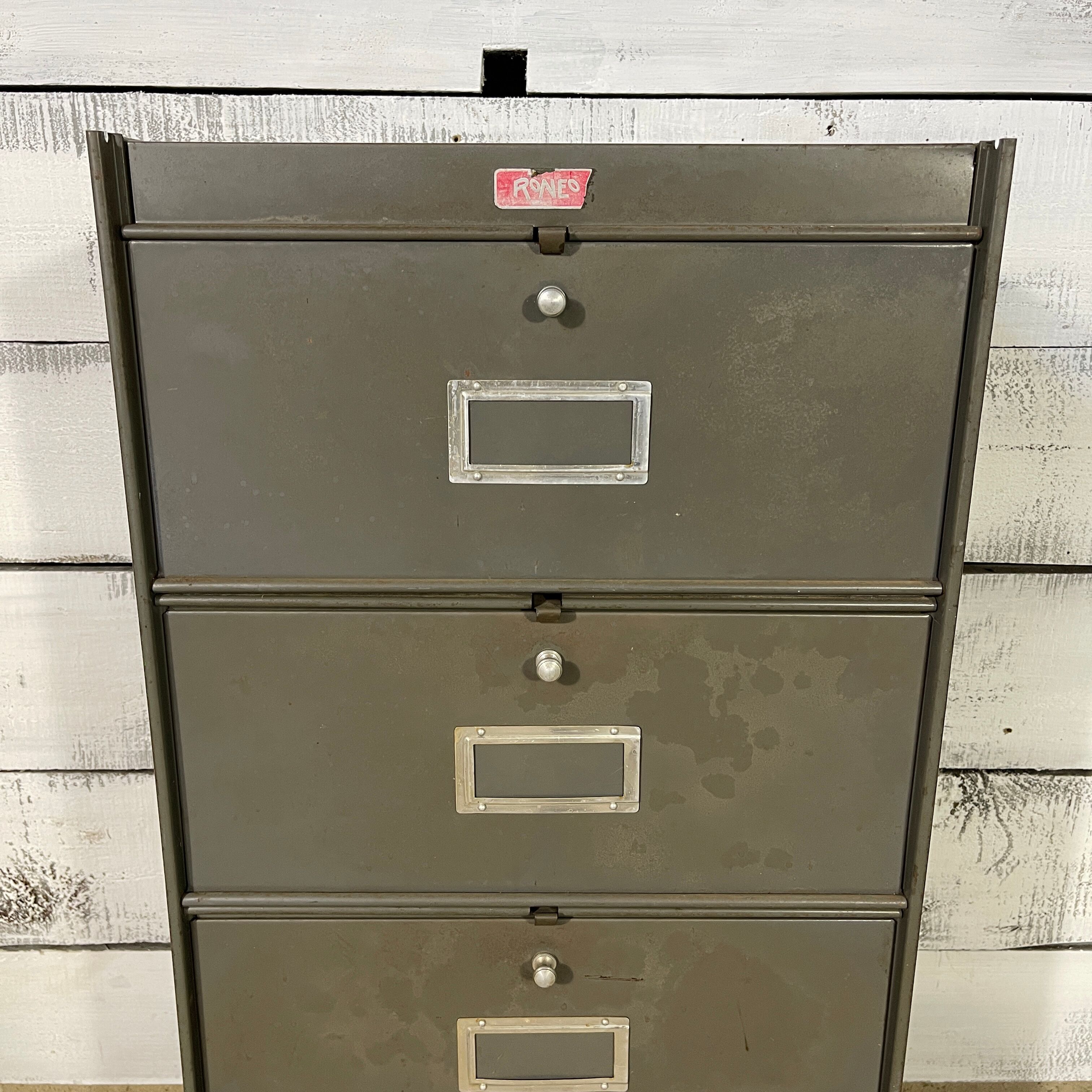 Meuble à clapets Roneo 1950