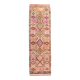 3x9 vintage runner rug, 81x267cm