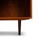 Rosewood library designed by Danish designers with doors by Hundevad & Co, 1960s.