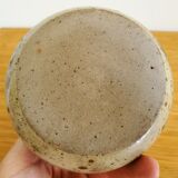 Empty pocket pot in sandstone