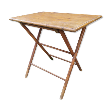 Table en bois pliable