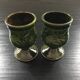 Set of 2 ceramic glasses