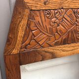 Mirror wood carved 51x97cm