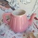 petite cafetière céramique rose