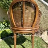 Walnut chair - Louis XVI style canage