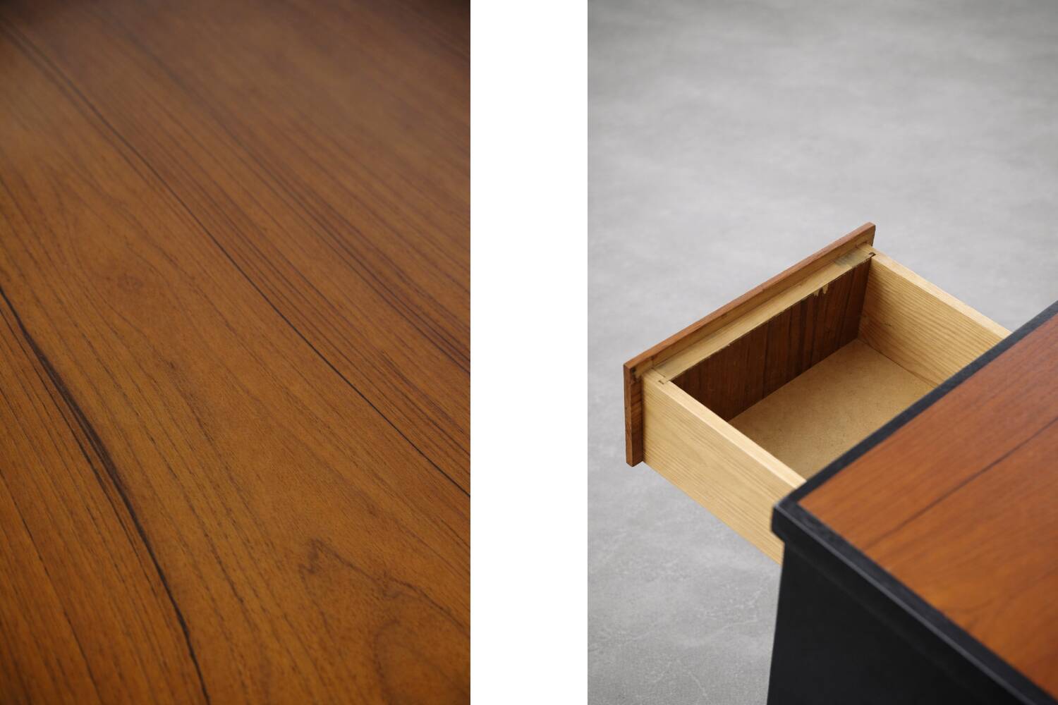 Vintage Mid-Century Swedish Modern Teak Desk, 1960s