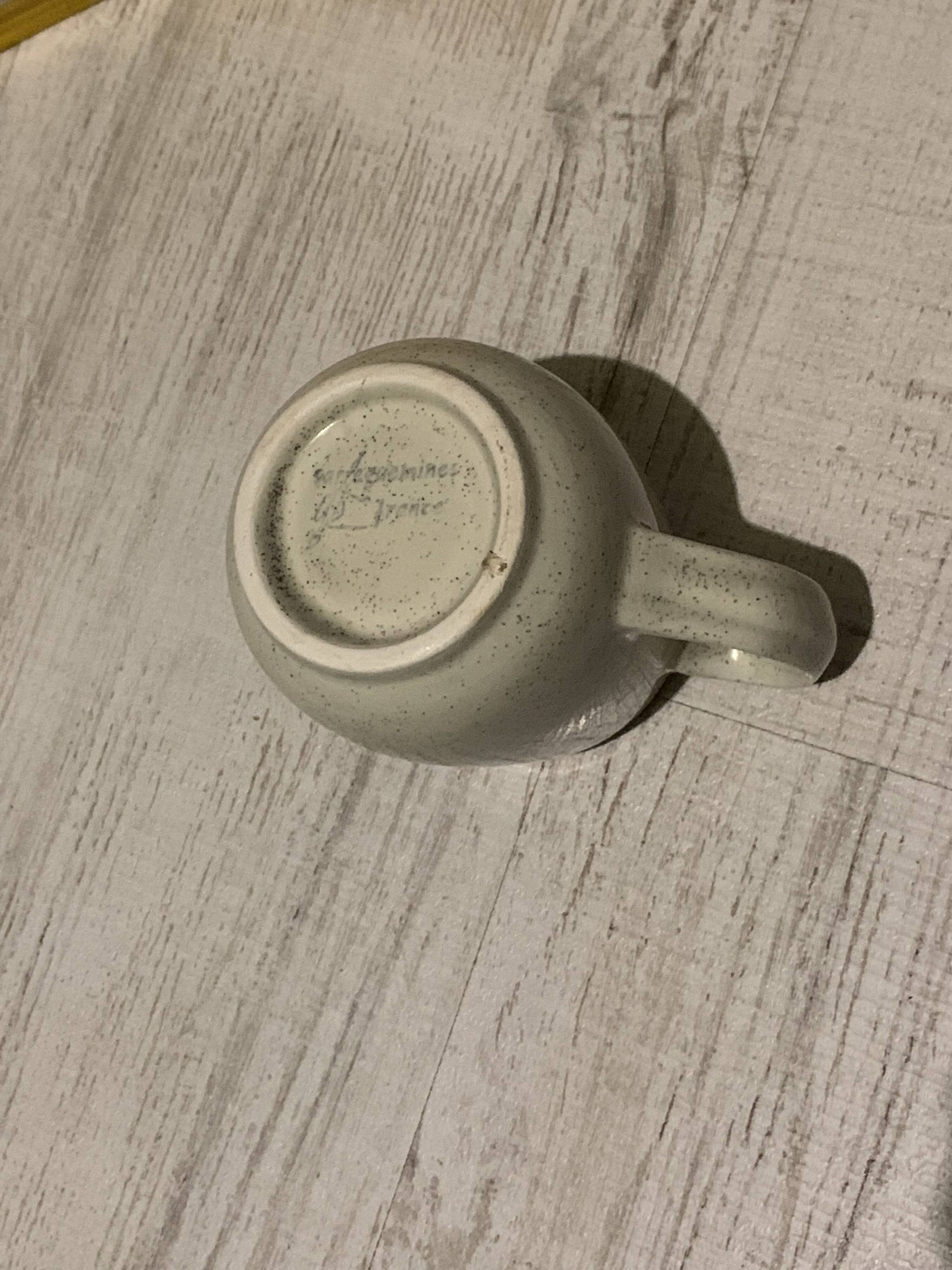 Charson Sarreguzmines milk jug