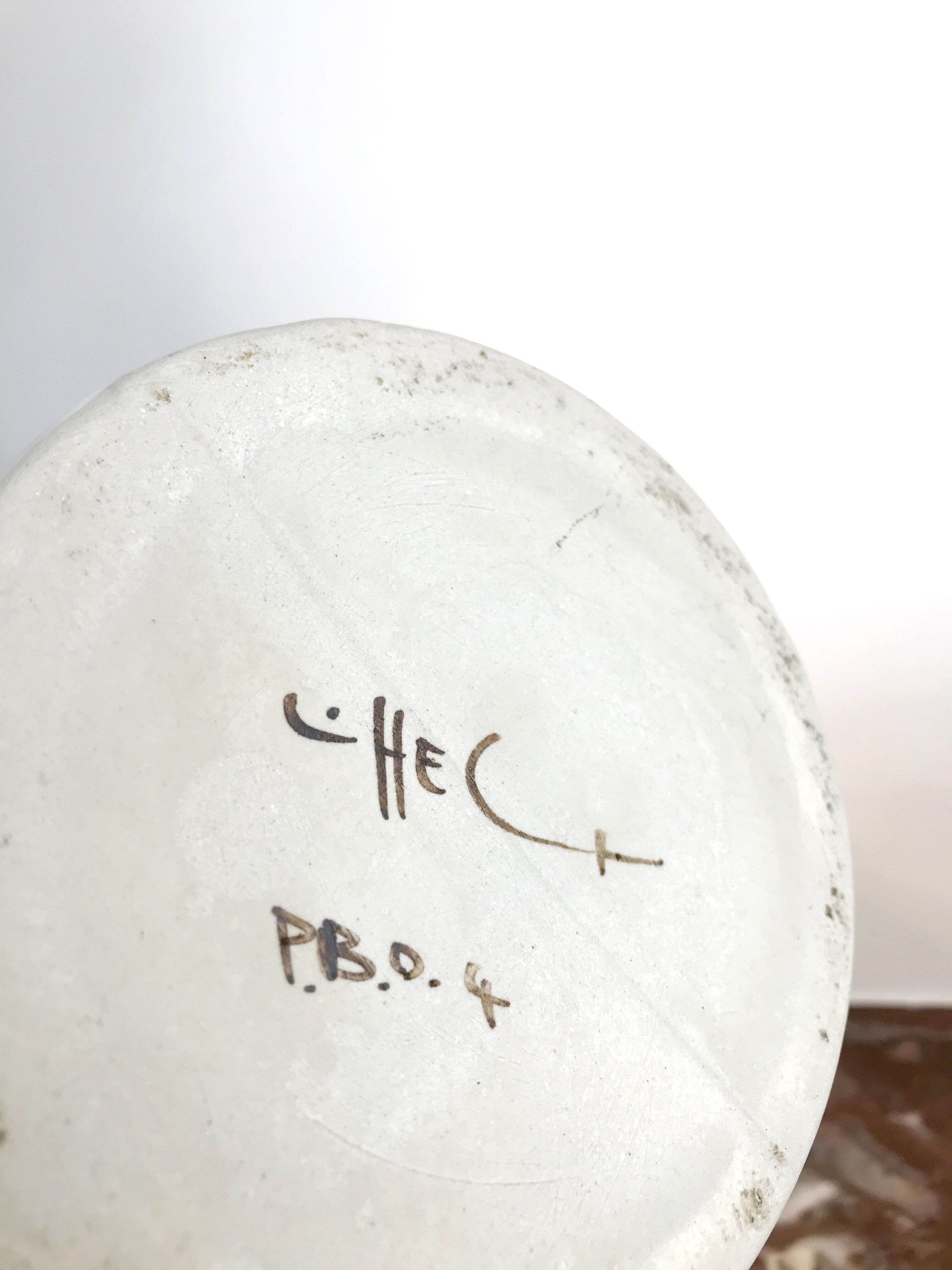 André l'Helguen lamp, Quimpert ceramics, 1950s