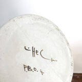 André l'Helguen lamp, Quimpert ceramics, 1950s