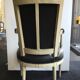 Restored black armchair