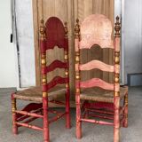 Paire des chaises espagnoles