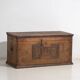 Antique chest with engraved floral motifs (c.1850)