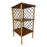 Shelf, rattan bedside table