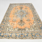 6x9 Antique Turkish Vintage Rug, 180x285Cm